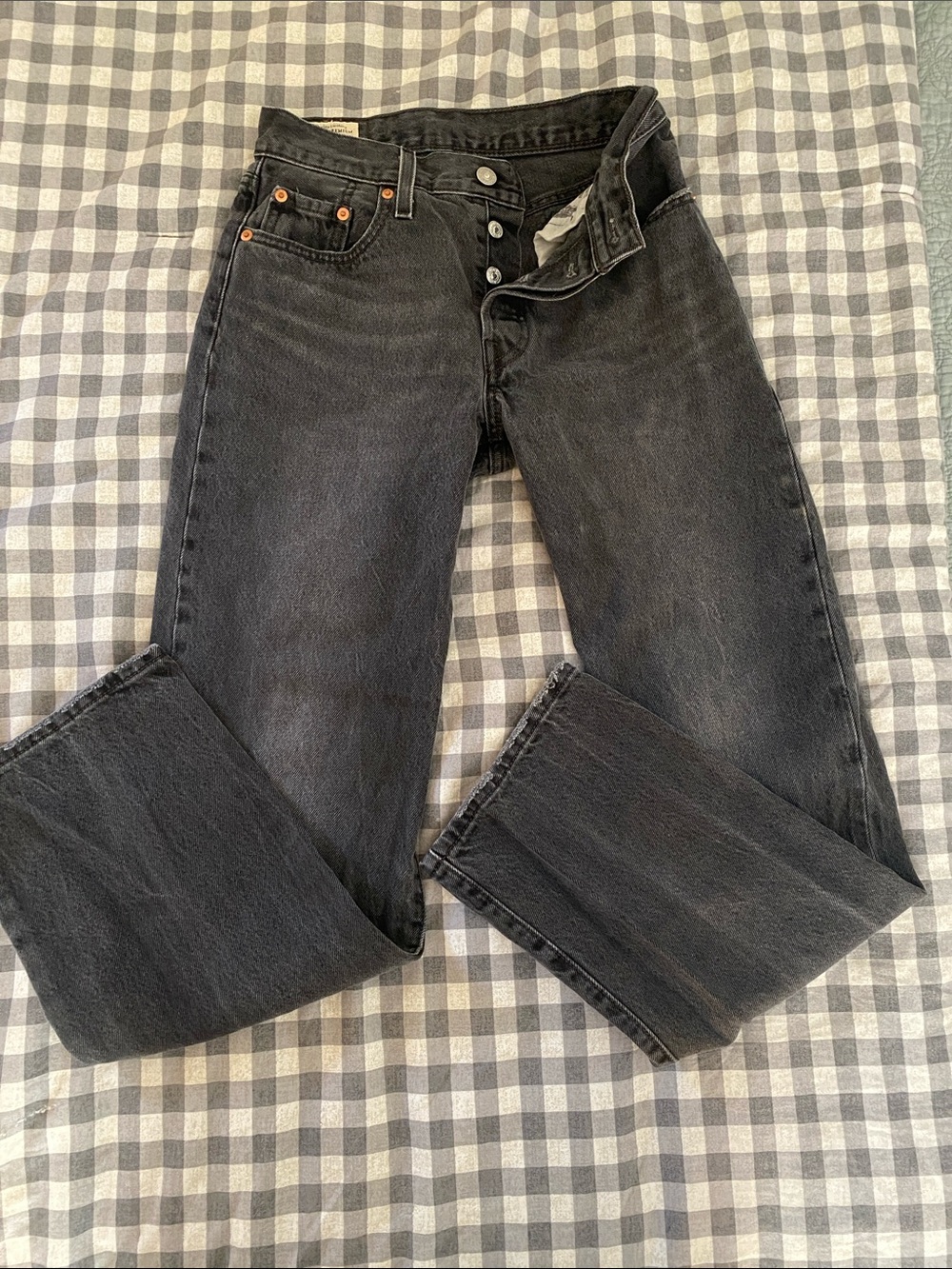 Levi’s 501 90’s Faded Black Denim Jeans